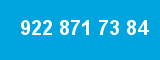 922 871 73 84 922 871 73 84